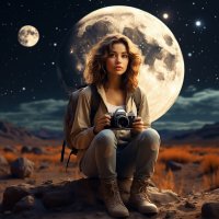 Девушка с фотокамерой. :: Михаил Елочкин Девушка с фотокамерой. :: Михаил Елочкин