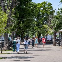 На бульваре Радищева :: Gen На бульваре Радищева :: Gen