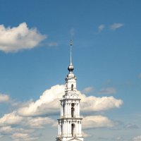 Колокольня Никольского собора - символ Калязина :: Gen 