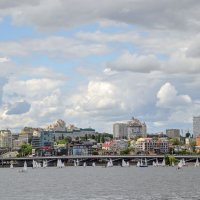 Вид на Чернавский мост и Правый берег :: Татьяна Машошина