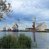 Портовый пейзаж. :: Валерия Комова