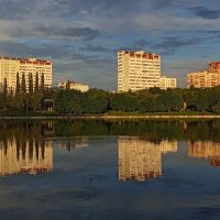 Летний вечер на пруду :: Андрей Лукьянов
