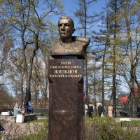 Памятник герою Советского Союза - Жильцову Василию Марковичу. Кронштадт. :: Лилия *