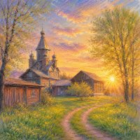 Утро в деревне :: Денис Бочкарёв