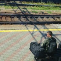 В ожидании поезда :: Мариша Тим В ожидании поезда :: Мариша Тим