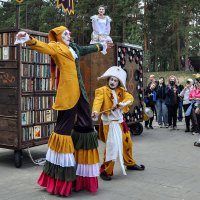 Уличный театр "Мягкий знак" (Севастополь. Режиссёр Валерий Александрин) :: Татьяна Машошина Уличный театр "Мягкий знак" (Севастополь. Режиссёр Валерий Александрин) :: Татьяна Машошина