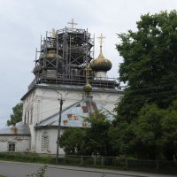 Собор Рождества Пресвятой Богородицы (реставрация) - Устюжанский краеведческий музей :: Александр Буторин Собор Рождества Пресвятой Богородицы (реставрация) - Устюжанский краеведческий музей :: Александр Буторин