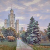 Москва. " Высотка". :: В и т а л и й .... Л а б з о'в
