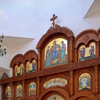 Иконостас храма Св.Александра Свирского :: Сергей Карачин Иконостас храма Св.Александра Свирского :: Сергей Карачин