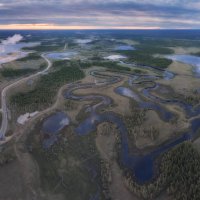 Край, где дороги как реки, а реки как дороги :: Дмитрий Шишкин Край, где дороги как реки, а реки как дороги :: Дмитрий Шишкин