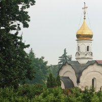 Храм-часовня святого Василия Великого на ВДНХ :: Лидия Бусурина Храм-часовня святого Василия Великого на ВДНХ :: Лидия Бусурина
