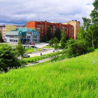 Июль..Вид с церковного холма! :: Владимир Июль..Вид с церковного холма! :: Владимир