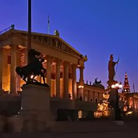 Гуляя по Вене. Парламент :: Андрей K.