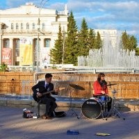 Концерт уличных артистов :: Галина Нестратова Концерт уличных артистов :: Галина Нестратова