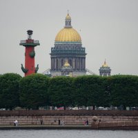Вид на Исаакиевский собор :: Иван Литвинов Вид на Исаакиевский собор :: Иван Литвинов