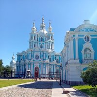 Смольный собор. Православный храм в Санкт-Петербурге :: Наталья *** Смольный собор. Православный храм в Санкт-Петербурге :: Наталья ***
