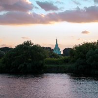 На берегах Москва реки. :: Екатерина Рябинина На берегах Москва реки. :: Екатерина Рябинина