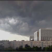 Грозовая туча над Москвой. :: Ольга Довженко