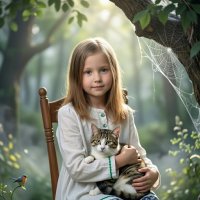 Девочка в лесу :: Екатерина Панова