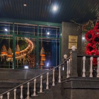 Гостиница Астория в Кисловодске ночью :: Мариша Тим