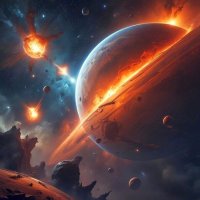 зарождение новой галактики. :: Mila 
