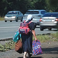 К внукам с подарками... :: Александр Шимохин