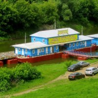 ..причал на р. Трубеж  напротив Рязанского кремля..