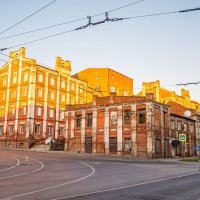 Архитектурный ансамбль мельницы купца Я.А. Дерюгина. город Курск