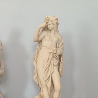 Ночь. Скульптуры Летнего сада живут в Михайловском замке. В Летнем саду - копии. :: Ольга 
