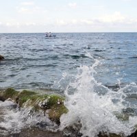 Прибрежные скалы утром