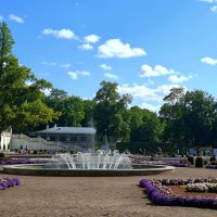 Фонтан в парке Кадриорг