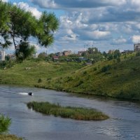 Исеть в черте Каменска-Уральского