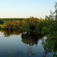 природа вечером