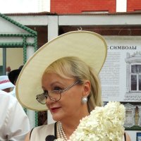 На выставке гортензий от клуба "Липецкие цветоводы".