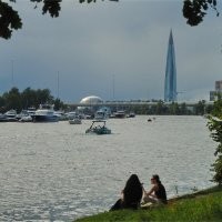 отдых с видом на Новый Петербург