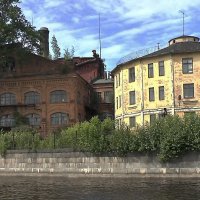 Санкт-Петербург. Старые корпуса Балтийского завода.
