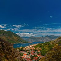 Которская бухта (Черногория).