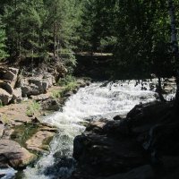 Южаковский водопад :: Елена Шаламова Южаковский водопад :: Елена Шаламова