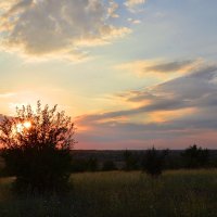 Прощальные лучи заката...завтра будет новый день ...