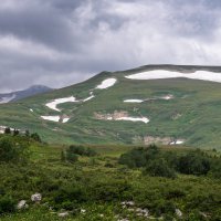 Плато Лаго-Наки в июле
