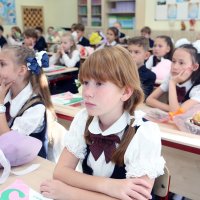 1 сентября классный час в 3-м А гимназии в Долгопрудном :: Михаил Бибичков