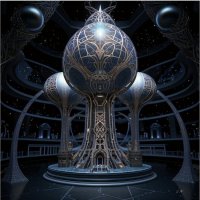 инопланетная архитектура.
