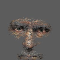 Штрихи. Креативный автопортрет.