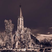 Польский костёл. Иркутск.