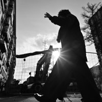В Москве начинается вечер