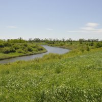 Местная река.
