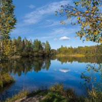Осеннее зазеркалье..