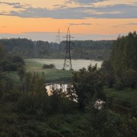 вечером