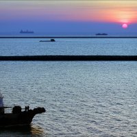Закат в Сиамском заливе