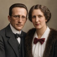 Erwin Schrödinger & Annamarie Bertel